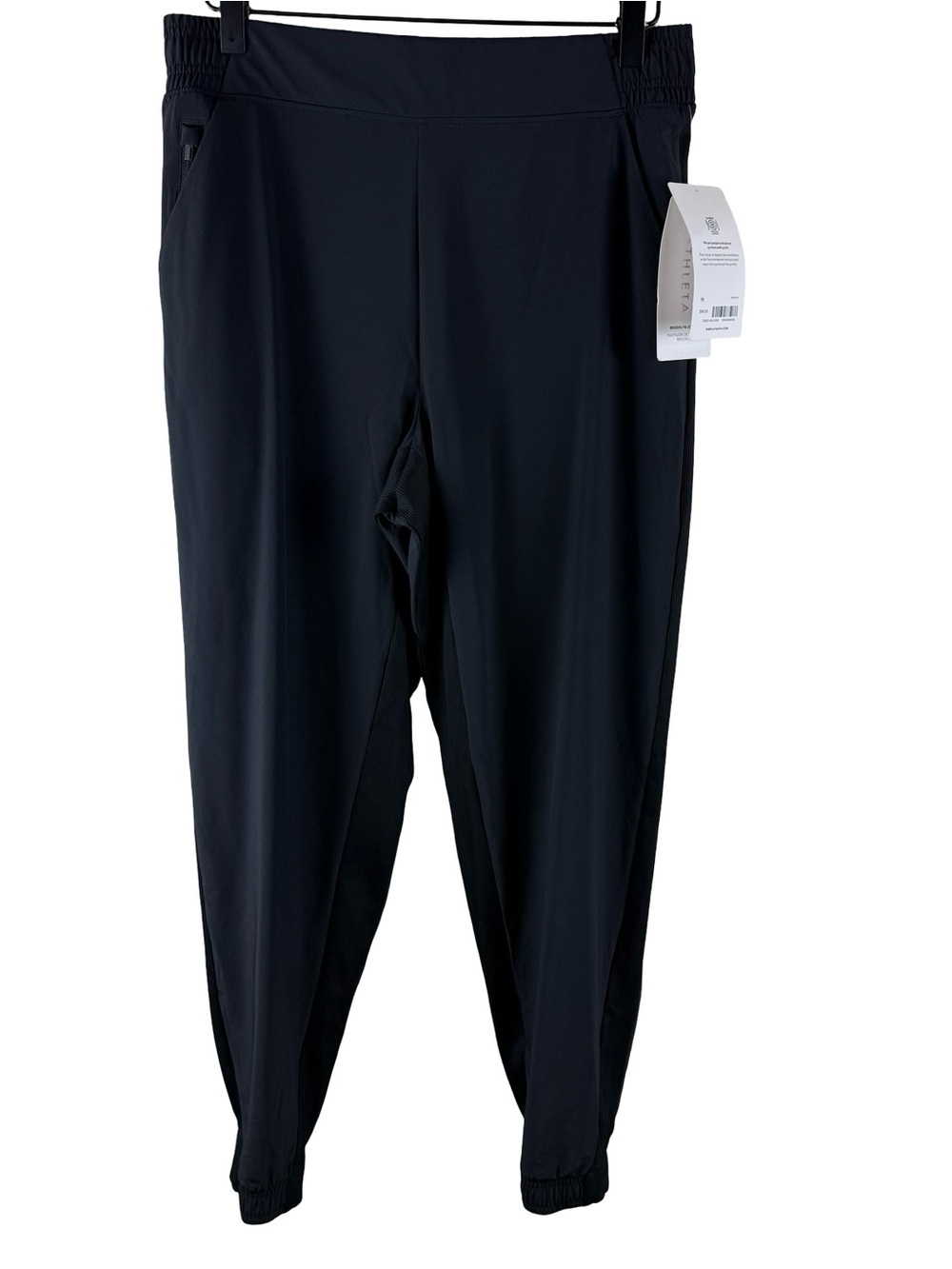 ATHLETA Brooklyn Jogger Black NWT Size 10 - Picture 4 of 12